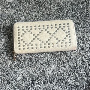 Beige wallet
